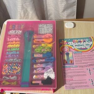 Friendship Jewelry Kit with Beads and Threads